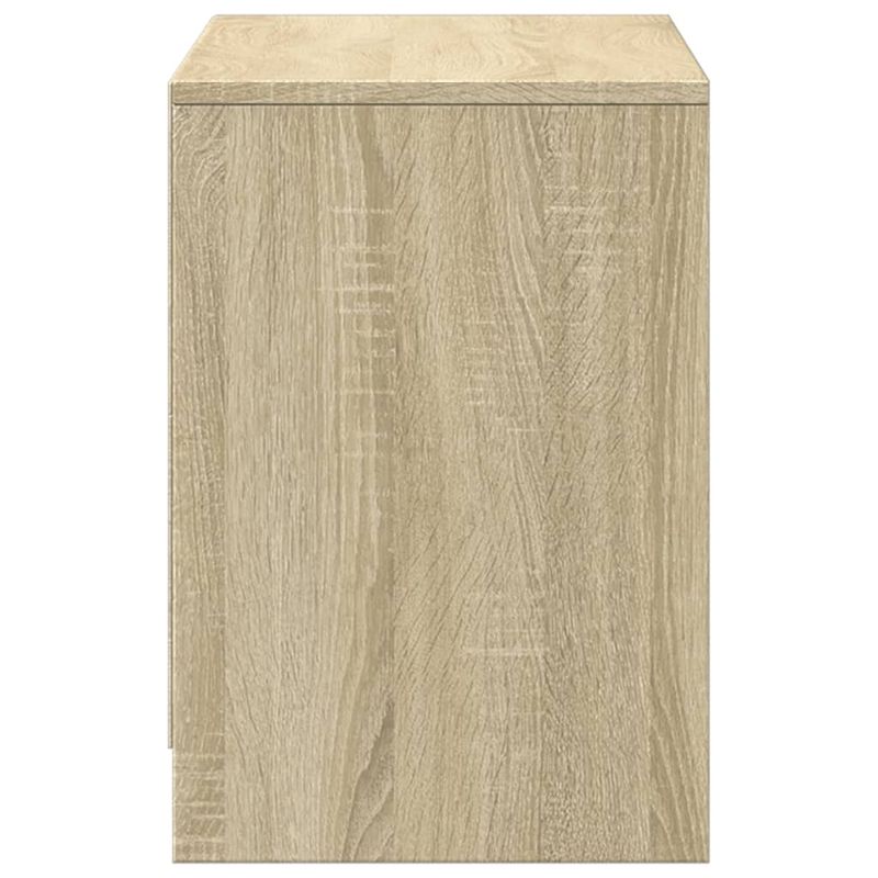 Casa si Gradina - Mobilier - Comode si corpuri - Comode - Dulap TV cu LED, stejar sonoma, 100x34x50 cm, lemn prelucrat - Infinity.ro