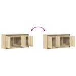 Casa si Gradina - Mobilier - Comode si corpuri - Comode - Dulap TV cu LED, stejar sonoma, 100x34x50 cm, lemn prelucrat - Infinity.ro