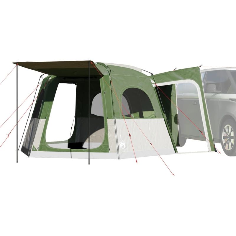 Sport si Outdoor - Camping - Corturi camping - Cort auto pentru 4 persoane, verde, impermeabil - Infinity.ro
