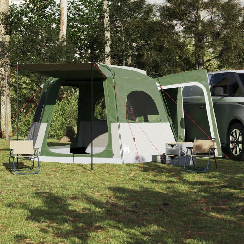 Sport si Outdoor - Camping - Corturi camping - Cort auto pentru 4 persoane, verde, impermeabil - Infinity.ro