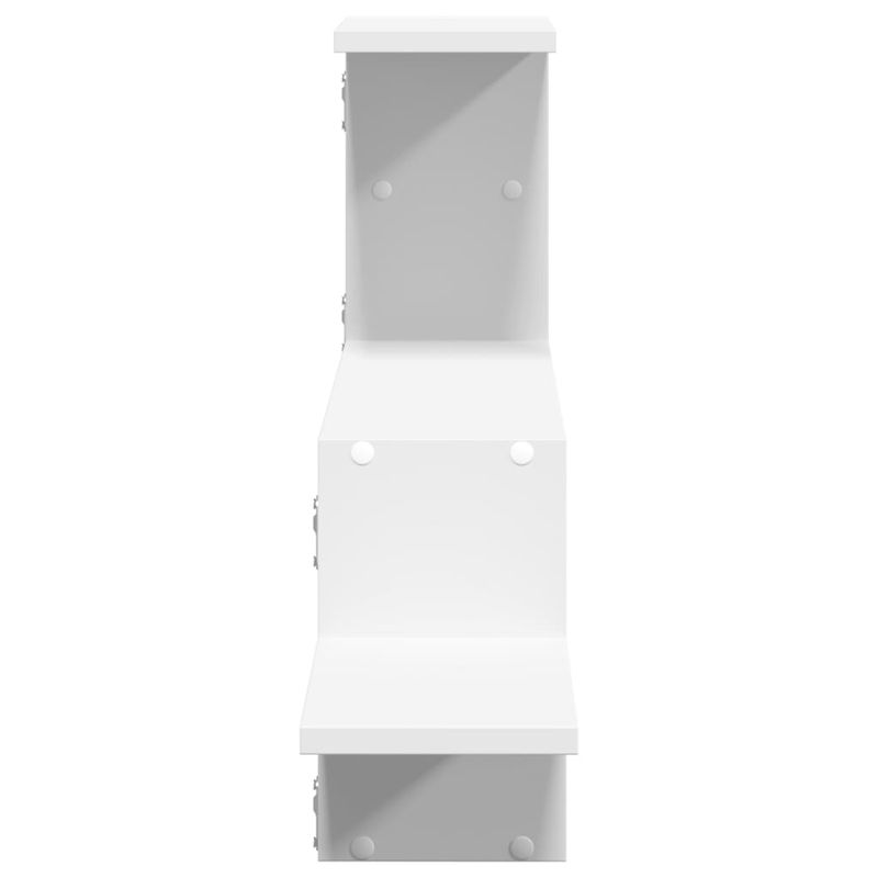 Casa si Gradina - Mobilier - Biblioteci si rafturi - Rafturi - Raft de perete, alb, 104x15x49 cm, lemn prelucrat - Infinity.ro