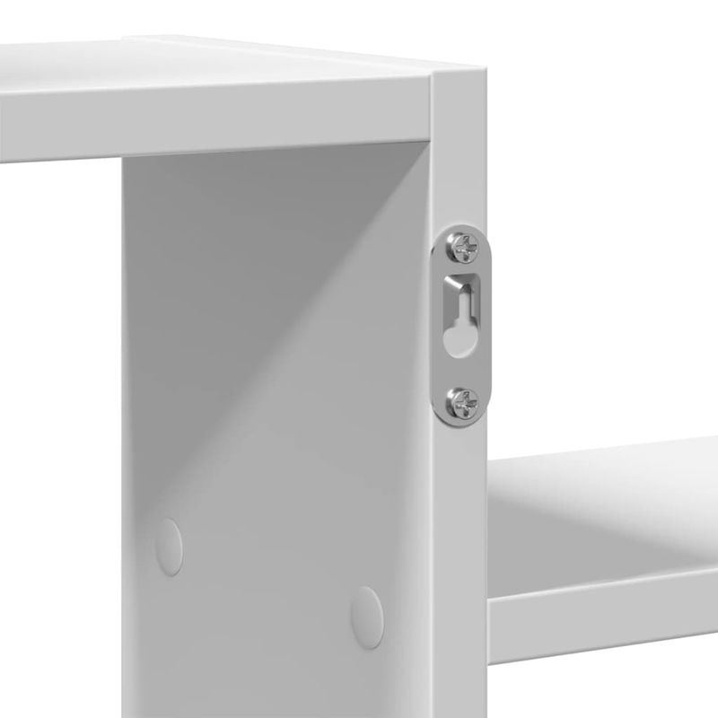 Casa si Gradina - Mobilier - Biblioteci si rafturi - Rafturi - Raft de perete, alb, 104x15x49 cm, lemn prelucrat - Infinity.ro