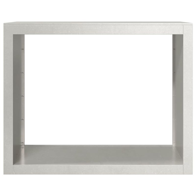 Casa si Gradina - Termice - Sobe, Seminee si accesorii - Accesorii seminee si sobe - Suport pentru lemne de foc, 100x40x80 cm, otel inoxidabil, oțel inoxidabil/gri deschis - Infinity.ro