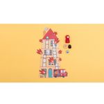 Jucarii, Copii si Bebe - Jucarii si jocuri - Jucarii & jocuri educative - Jocuri si jucarii educative - Pompierii salveaza pisica, joc de cooperare varianta de buzunar, Londji - Infinity.ro