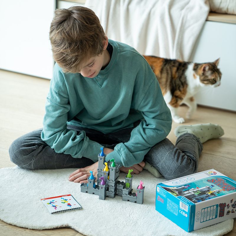 Jucarii, Copii si Bebe - Jucarii si jocuri - Jucarii & jocuri educative - Jocuri de memorie si inteligenta - Joc de logica Smart Games, Tower Stacks - Infinity.ro