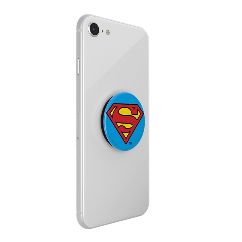 Laptop, Telefoane si Tablete - Telefoane mobile si accesorii - Accesorii Telefoane - Suport si docking telefoane - Suport pentru Telefon - Popsockets PopGrip - Justice League: Superman Icon - Infinity.ro