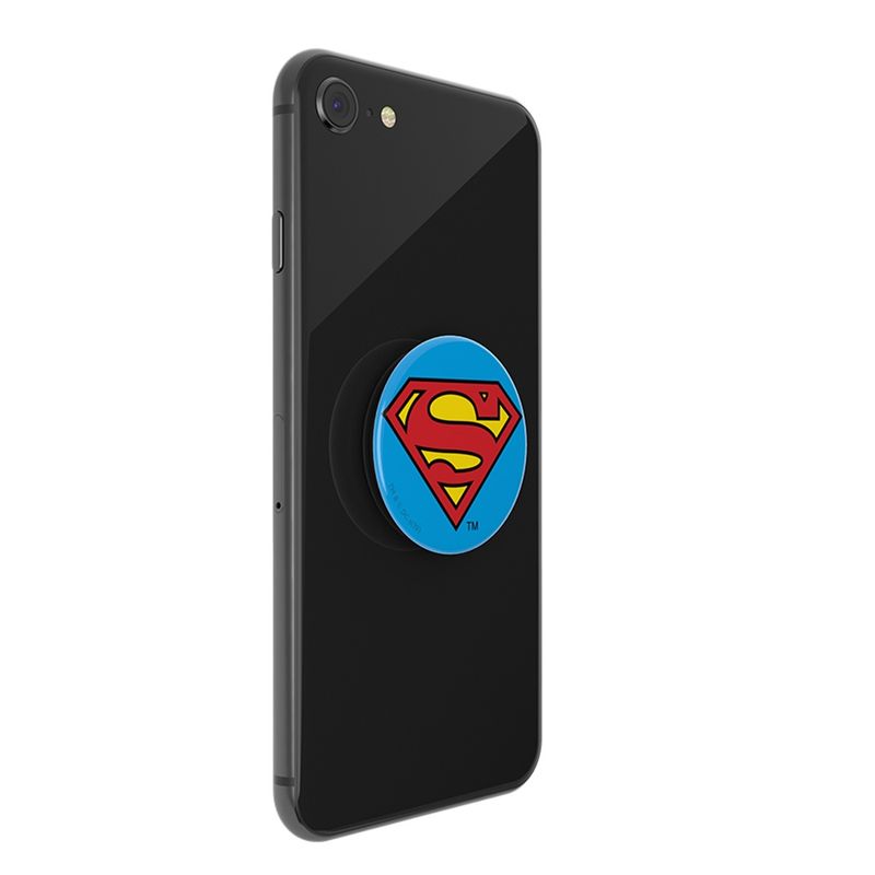 Laptop, Telefoane si Tablete - Telefoane mobile si accesorii - Accesorii Telefoane - Suport si docking telefoane - Suport pentru Telefon - Popsockets PopGrip - Justice League: Superman Icon - Infinity.ro