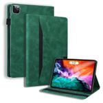 Laptop, Telefoane si Tablete - Tablete si accesorii tablete - Accesorii Tablete - Huse tablete - Husa pentru iPad Pro 12.9 inch (2018, 2020, 2021, 2022), Buzunar pentru notite si carduri, Piele ecologica, Verde - Infinity.ro
