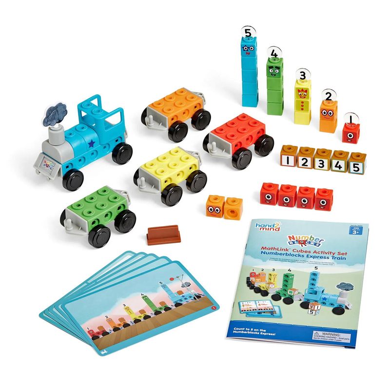 Jucarii, Copii si Bebe - Jucarii si jocuri - Jucarii & jocuri educative - Jocuri si jucarii educative - MathLink®Cubes Numberblocks - Trenulet Express - Infinity.ro