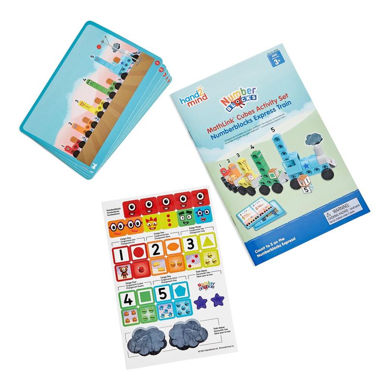 Jucarii, Copii si Bebe - Jucarii si jocuri - Jucarii & jocuri educative - Jocuri si jucarii educative - MathLink®Cubes Numberblocks - Trenulet Express - Infinity.ro