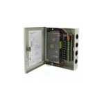Casa si Gradina - Electrice - Smart Home - Accesorii control acces si supraveghere - Sursa in comutatie AC-DC cu cutie 120W 12V 10A 9 canale WELL - Infinity.ro