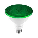 Casa si Gradina - Corpuri si surse de iluminat - Becuri si tuburi neon - Becuri - Bec LED PAR38 E27 17W IP65 verde V-tac SKU-92067 - Infinity.ro