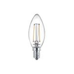 Casa si Gradina - Corpuri si surse de iluminat - Becuri si tuburi neon - Becuri - Bec LED filament Philips lumanare B35 E14 2W (25W) 250lm lumina calda 2700K 929001238395 - Infinity.ro