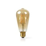 Casa si Gradina - Corpuri si surse de iluminat - Becuri si tuburi neon - Becuri - Bec Wi-Fi Smart LED cu filament Nedis E27 ST64 5W 500lm - Infinity.ro