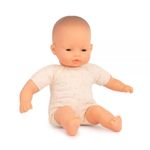 Jucarii, Copii si Bebe - Jucarii si jocuri - Papusi si accesorii - Papusi - Papusa bebelus asiatic 32 cm in cutie, cu corp moale - Infinity.ro