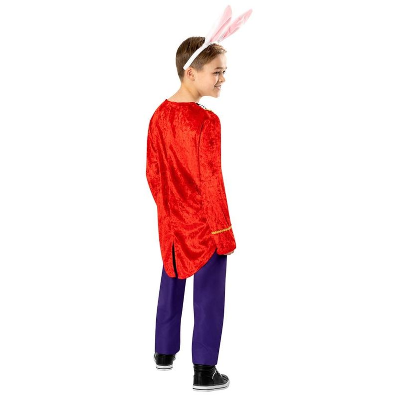 Jucarii, Copii si Bebe - Jucarii si jocuri - Jucarii de rol - Masti si costume copii - Costum iepuras White Rabbit pentru copii 5-6 ani 116 cm - Infinity.ro