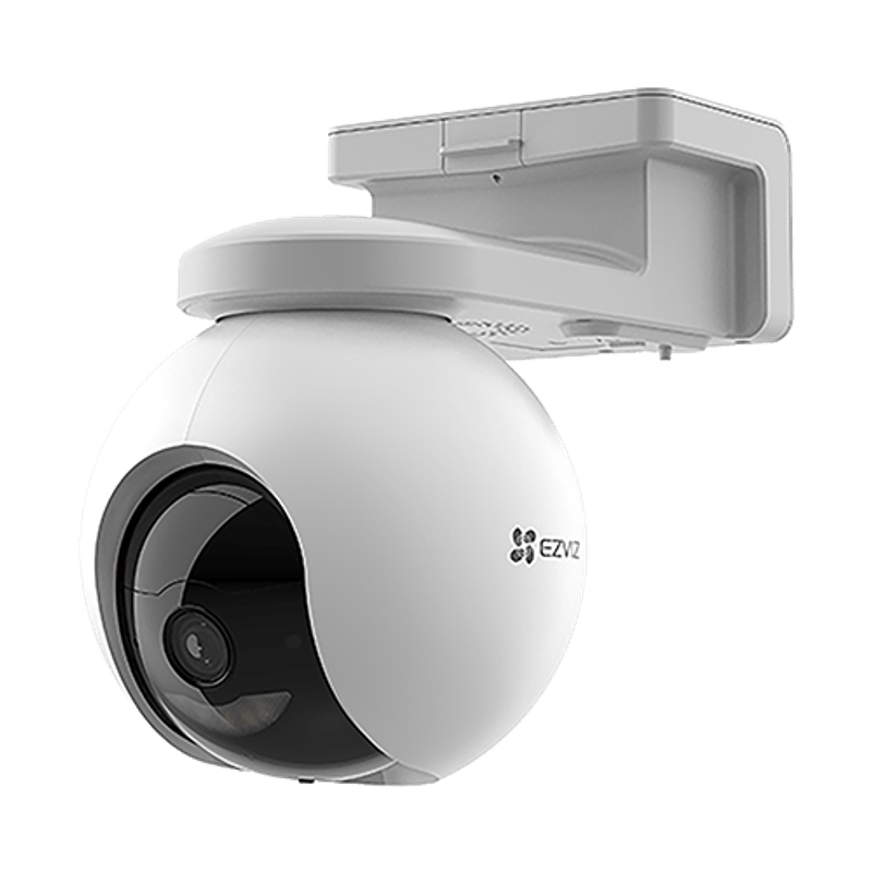 Casa si Gradina - Electrice - Smart Home - Camere de supraveghere - Camera IP WiFi EZVIZ cu baterie 10.400 mAh,Pan&Tilt, 2K+, Audio bidirectional, eMMC 32GB, Panou Solar CS-HB8-2K+-PS(kit) - Infinity.ro
