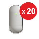 Casa si Gradina - Electrice - Smart Home - Accesorii control acces si supraveghere - PACHET 20 buc. - Detector de miscare PIR FLX-S-ST FLX-S-ST-20 - Infinity.ro