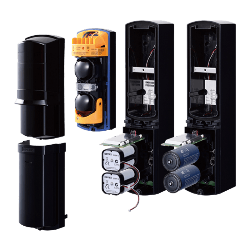 Casa si Gradina - Electrice - Smart Home - Accesorii control acces si supraveghere - Bariera IR de exterior 60m, dual beam, baterii - OPTEX SL-200TNR - Infinity.ro