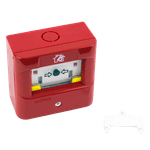 Casa si Gradina - Electrice - Smart Home - Accesorii control acces si supraveghere - Buton adresabil de alarmare incendiu - UNIPOS FD7150N - Infinity.ro