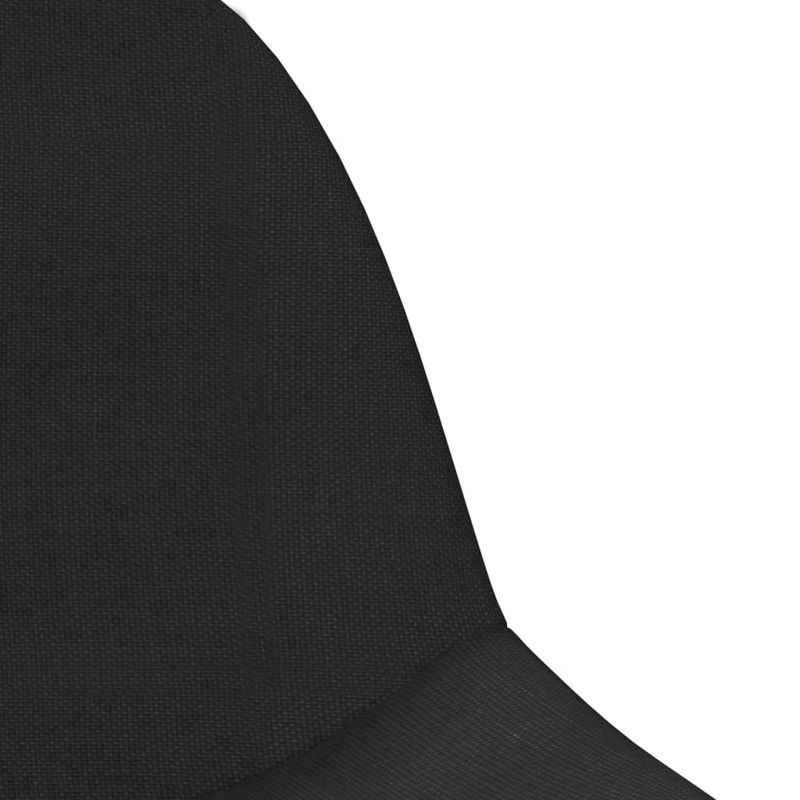 Casa si Gradina - Mobilier - Scaune si fotolii - Scaune - Scaune de bar, 2 buc., negru, material textil - Infinity.ro