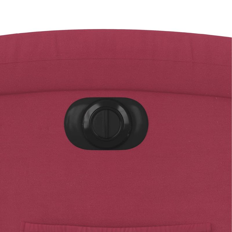 Casa si Gradina - Mobilier - Scaune si fotolii - Fotolii - Fotoliu rabatabil electric, rosu vin, catifea - Infinity.ro