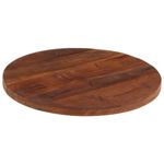 Casa si Gradina - Mobilier - Feronerie si accesorii mobila - Blat de masa rotund, diametru 40x3,8 cm, lemn masiv reciclat (natural) - Infinity.ro