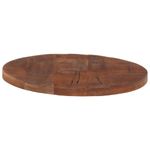 Casa si Gradina - Mobilier - Feronerie si accesorii mobila - Blat de masa rotund, diametru 40x3,8 cm, lemn masiv reciclat (natural) - Infinity.ro