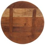 Casa si Gradina - Mobilier - Feronerie si accesorii mobila - Blat de masa rotund, diametru 40x3,8 cm, lemn masiv reciclat (natural) - Infinity.ro