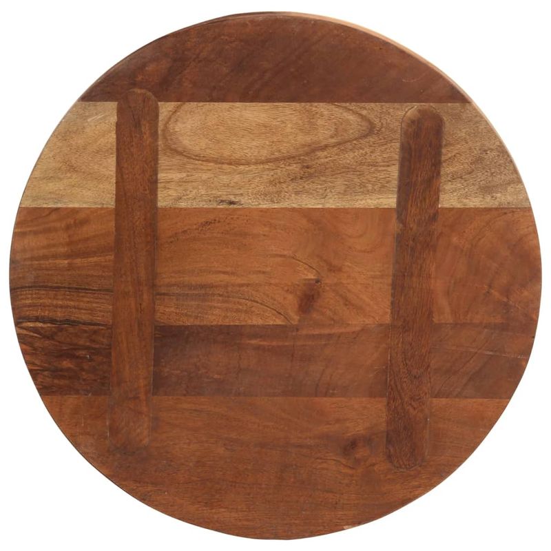 Casa si Gradina - Mobilier - Feronerie si accesorii mobila - Blat de masa rotund, diametru 40x3,8 cm, lemn masiv reciclat (natural) - Infinity.ro