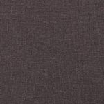 Casa si Gradina - Mobilier - Paturi si accesorii - Paturi - Pat box spring cu saltea, maro inchis, 120x200 cm, textil - Infinity.ro