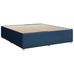 Casa si Gradina - Mobilier - Paturi si accesorii - Paturi - Pat box spring cu saltea, albastru, 180x200 cm, material textil - Infinity.ro