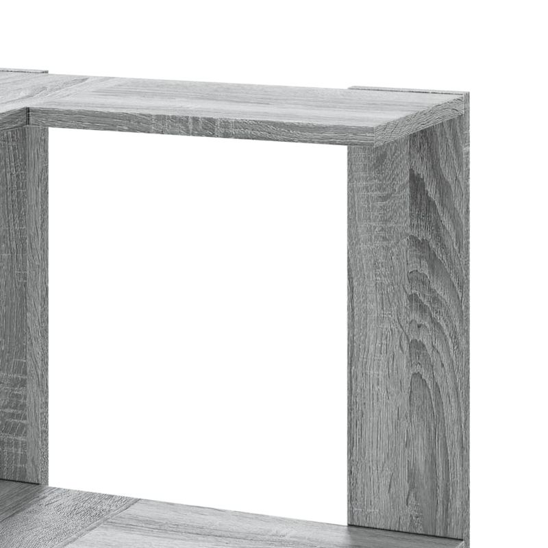 Casa si Gradina - Mobilier - Biblioteci si rafturi - Biblioteci - Biblioteca cu 5 niveluri gri sonoma 50x50x179 cm lemn prelucrat - Infinity.ro