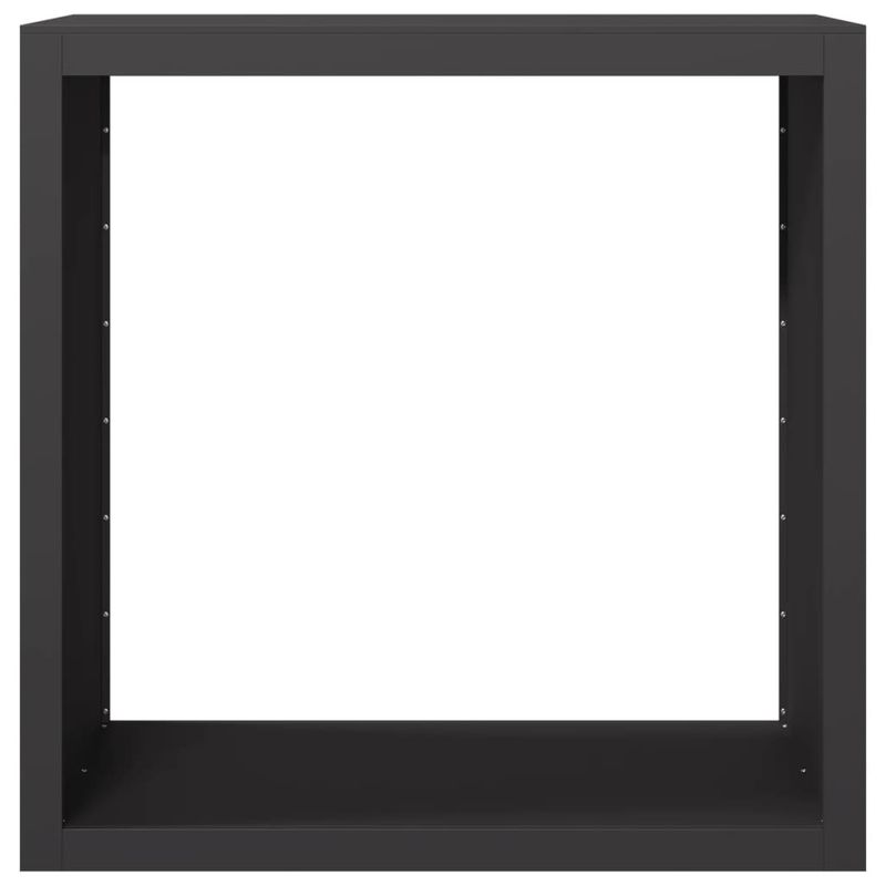 Casa si Gradina - Termice - Sobe, Seminee si accesorii - Accesorii seminee si sobe - Rastel pentru lemne de foc, negru, 100x40x100 cm, otel - Infinity.ro