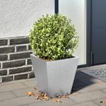 Casa si Gradina - Gradinarit si plante - Plante si ghivece - Ghivece si suporturi - Jardiniera de gradina, 30x30x30 cm, otel galvanizat - Infinity.ro