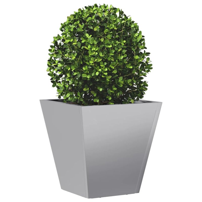 Casa si Gradina - Gradinarit si plante - Plante si ghivece - Ghivece si suporturi - Jardiniera de gradina, 30x30x30 cm, otel galvanizat - Infinity.ro
