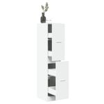 Casa si Gradina - Mobilier - Dulapuri si sifoniere - Dulapuri - Dulap de farmacie, alb, 30x41x144,5 cm, lemn prelucrat - Infinity.ro