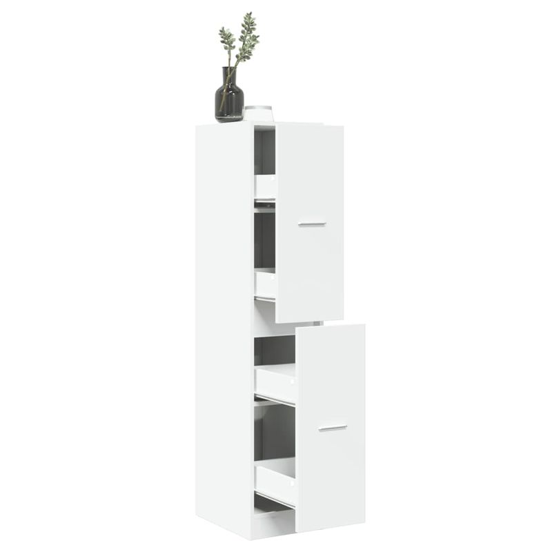 Casa si Gradina - Mobilier - Dulapuri si sifoniere - Dulapuri - Dulap de farmacie, alb, 30x41x144,5 cm, lemn prelucrat - Infinity.ro