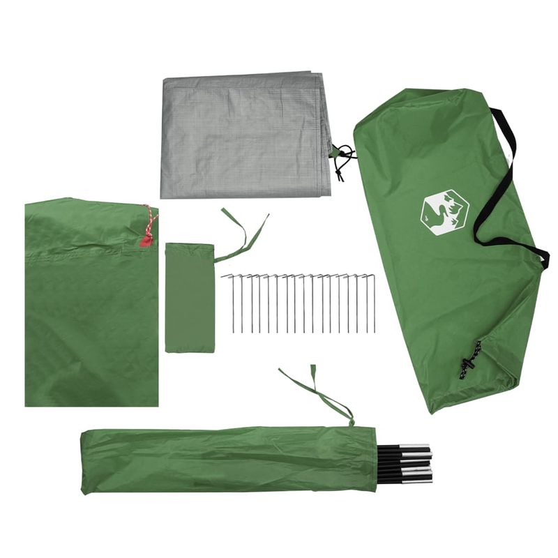 Sport si Outdoor - Camping - Corturi camping - Cort auto pentru 4 persoane, verde, impermeabil - Infinity.ro