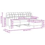 Casa si Gradina - Mobilier - Canapele si coltare - Canapele - Canapea cu 3 locuri si taburet, verde inchis, 180 cm, catifea - Infinity.ro