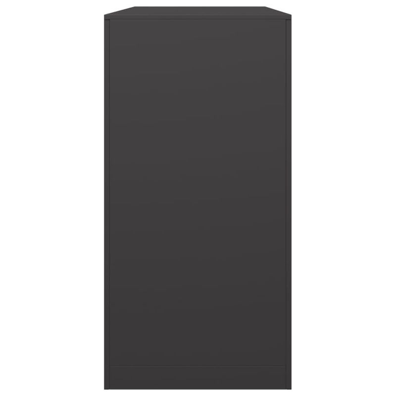 Casa si Gradina - Termice - Sobe, Seminee si accesorii - Accesorii seminee si sobe - Rastel pentru lemne de foc, negru, 100x40x80 cm, otel - Infinity.ro