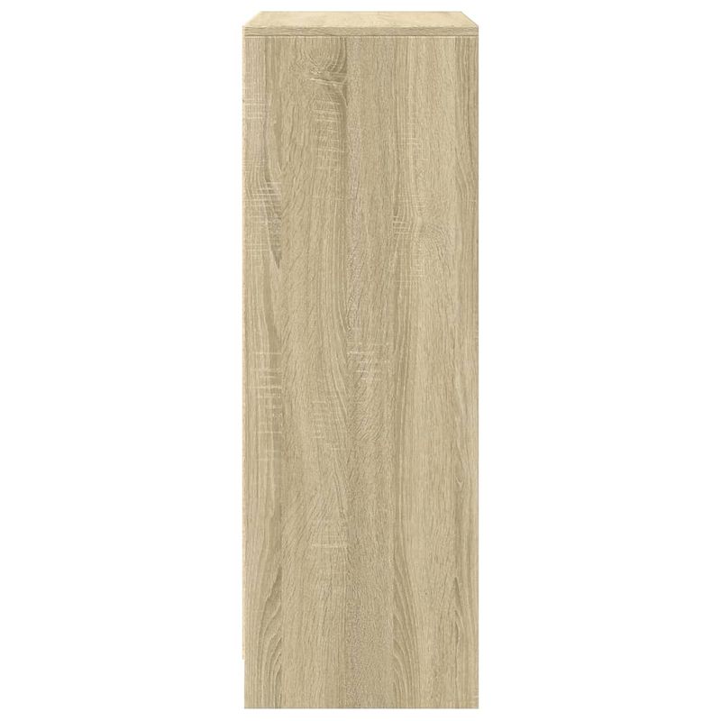 Casa si Gradina - Mobilier - Comode si corpuri - Comode - Dulap cu LED, stejar sonoma, 77x34x100 cm, lemn prelucrat - Infinity.ro