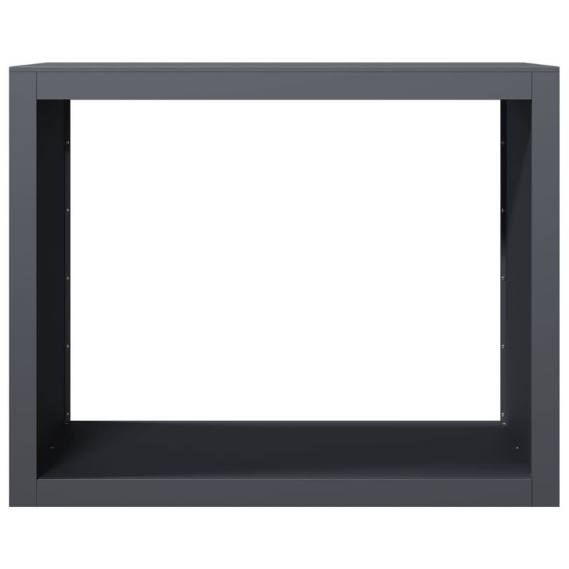 Casa si Gradina - Termice - Sobe, Seminee si accesorii - Accesorii seminee si sobe - Rastel pentru lemne de foc, antracit, 100x40x80 cm, otel - Infinity.ro