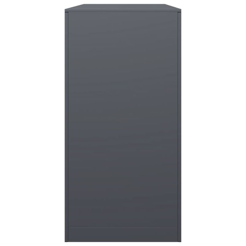 Casa si Gradina - Termice - Sobe, Seminee si accesorii - Accesorii seminee si sobe - Rastel pentru lemne de foc, antracit, 100x40x80 cm, otel - Infinity.ro