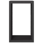 Casa si Gradina - Termice - Sobe, Seminee si accesorii - Accesorii seminee si sobe - Rastel pentru lemne de foc, negru, 60x40x100 cm, otel - Infinity.ro