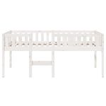 Casa si Gradina - Mobilier - Paturi si accesorii - Paturi - Pat pentru copii fara saltea, alb, 90x190 cm, lemn masiv de pin - Infinity.ro