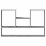 Casa si Gradina - Mobilier - Biblioteci si rafturi - Rafturi - Raft de perete, gri beton, 99x15x60 cm, lemn prelucrat - Infinity.ro