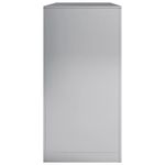 Casa si Gradina - Termice - Sobe, Seminee si accesorii - Accesorii seminee si sobe - Suport pentru lemne de foc, 100x40x80 cm, otel inoxidabil, oțel galvanizat/gri - Infinity.ro