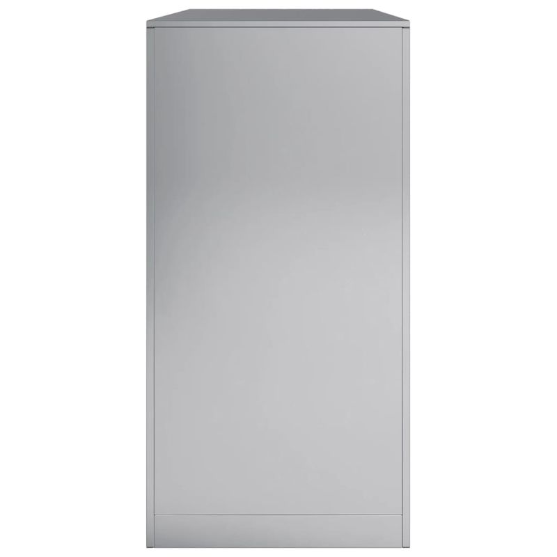 Casa si Gradina - Termice - Sobe, Seminee si accesorii - Accesorii seminee si sobe - Suport pentru lemne de foc, 100x40x80 cm, otel inoxidabil, oțel galvanizat/gri - Infinity.ro