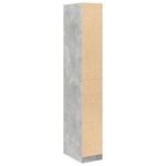 Casa si Gradina - Mobilier - Dulapuri si sifoniere - Sifoniere - Sifonier, gri beton, 30x50x200 cm, lemn prelucrat, cantitate 2 sertare - Infinity.ro
